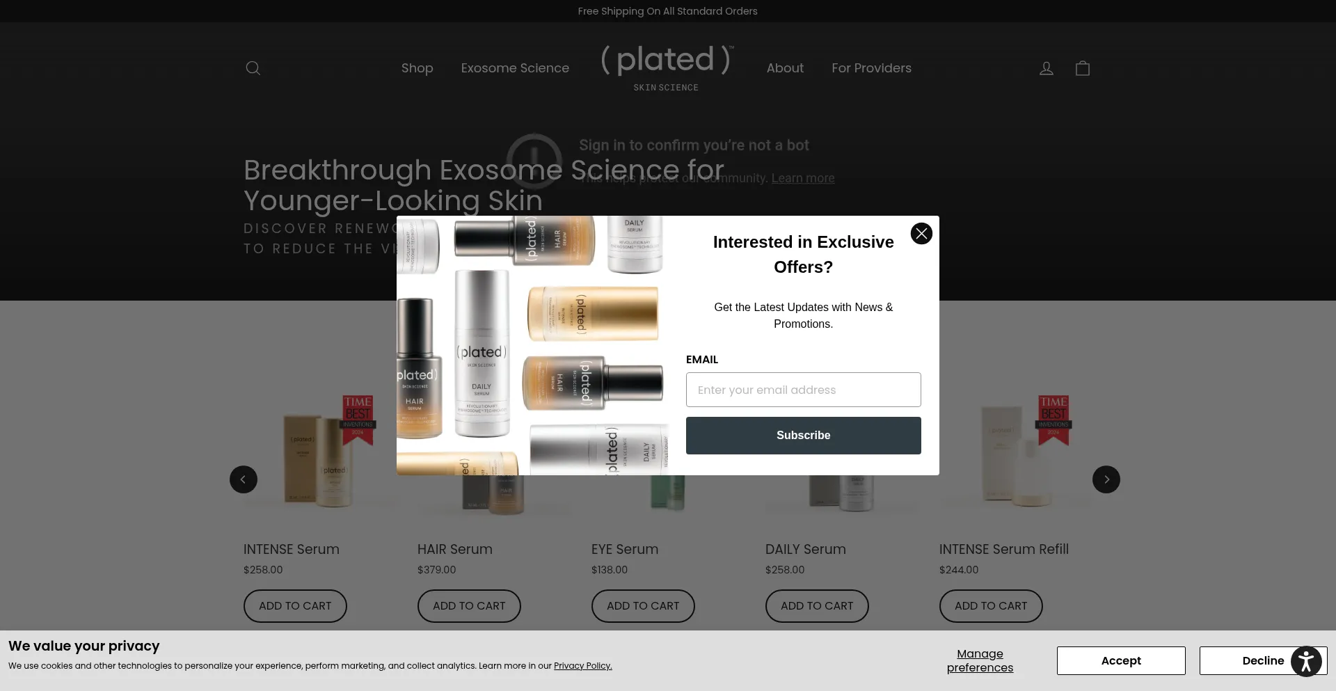 Platedskinscience.com é Seguro e Confiável?