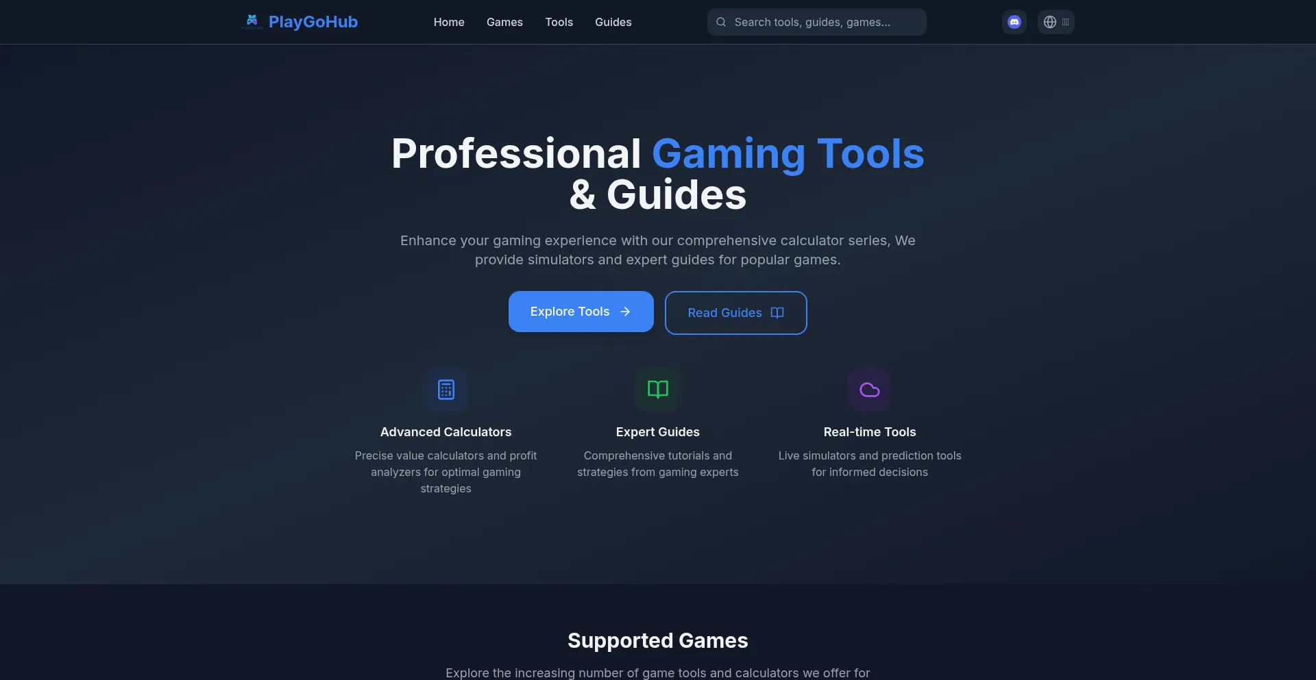 Website screenshot of Playgohub.com