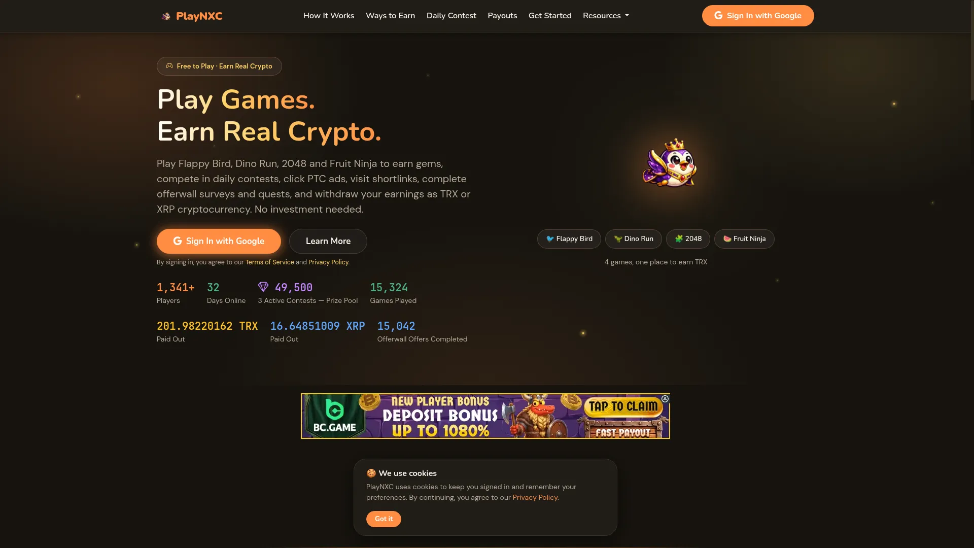 Playnxc.com