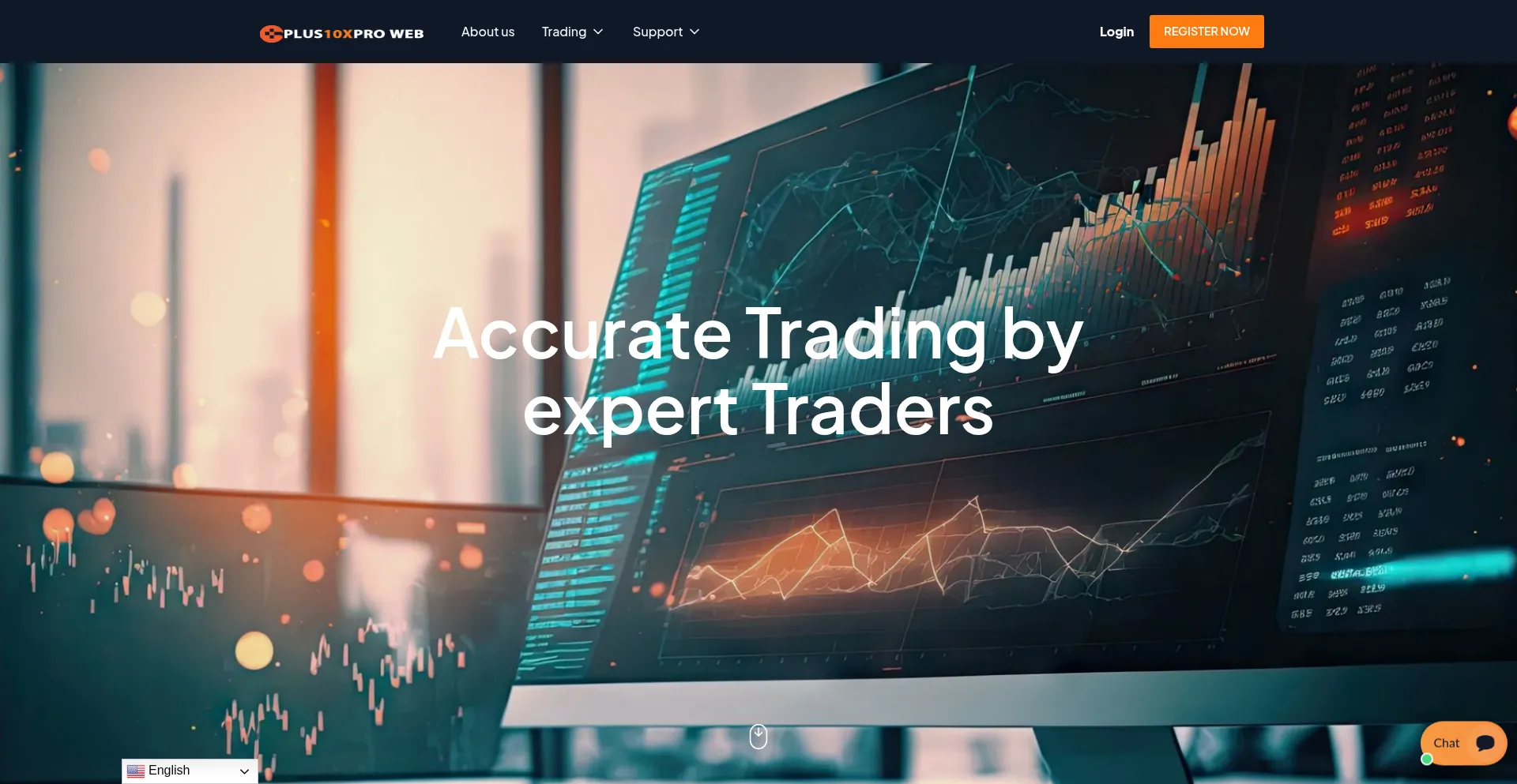 Website screenshot of Plus10xproweb.live
