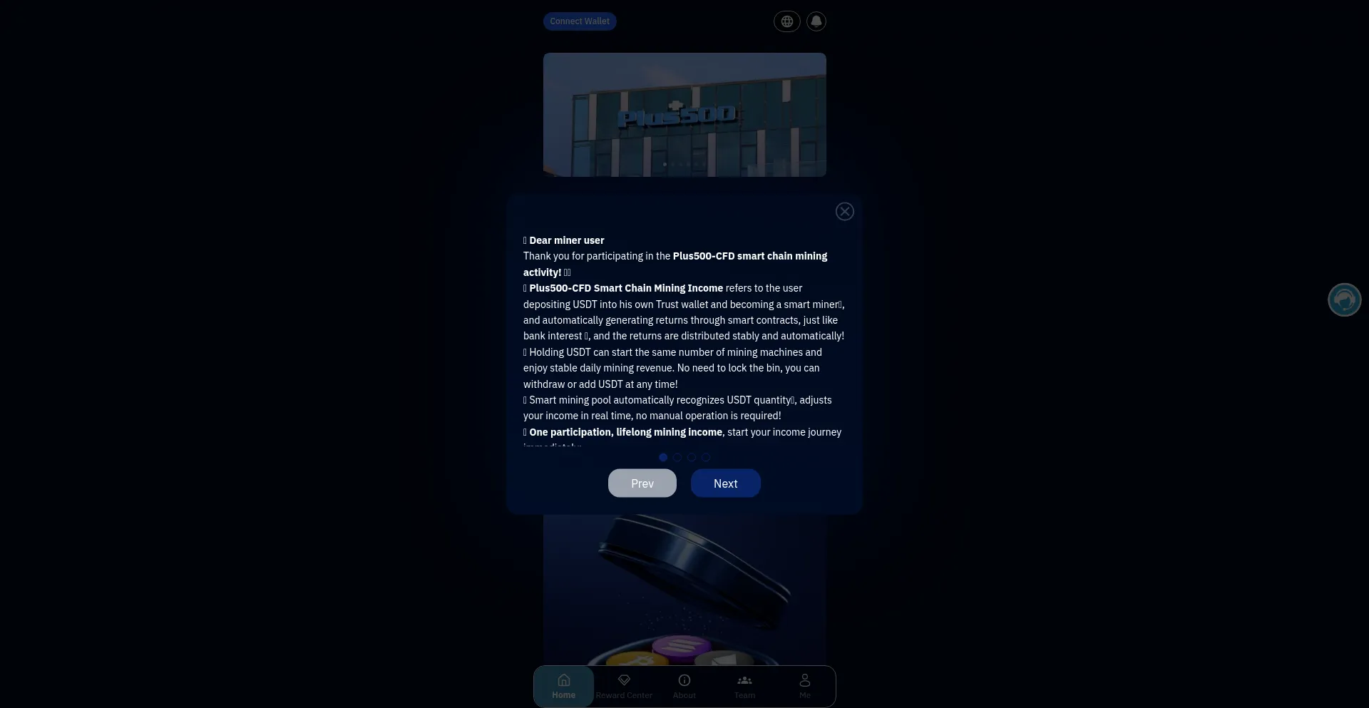 Website screenshot of Plusc500prol.com