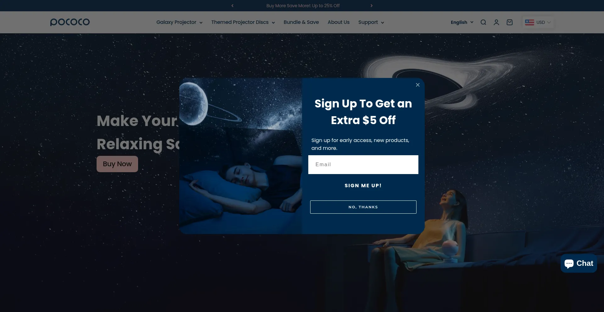 Website screenshot of Pococo.com