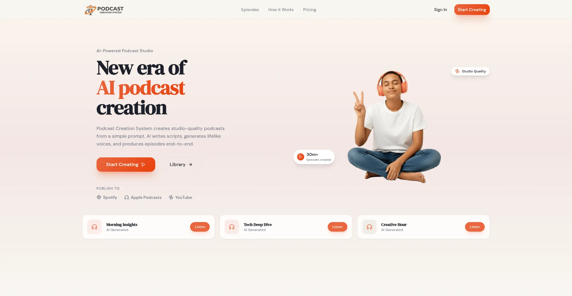 Podcastcreationsystem.com