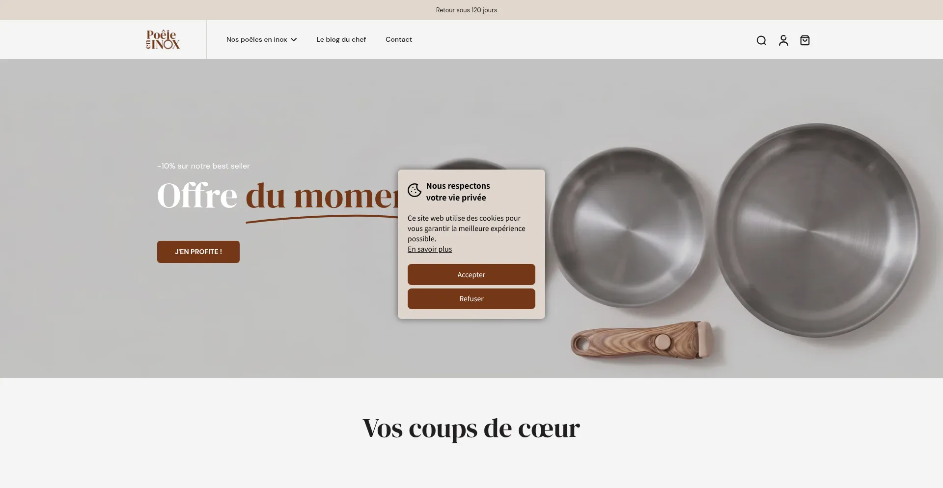 Poele-en-inox.fr