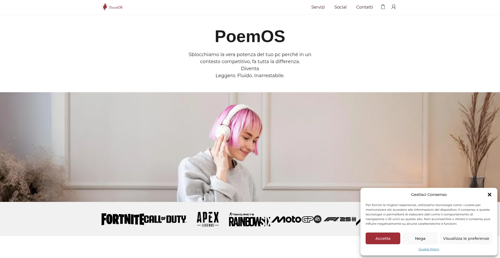 Poemos.it Screenshot