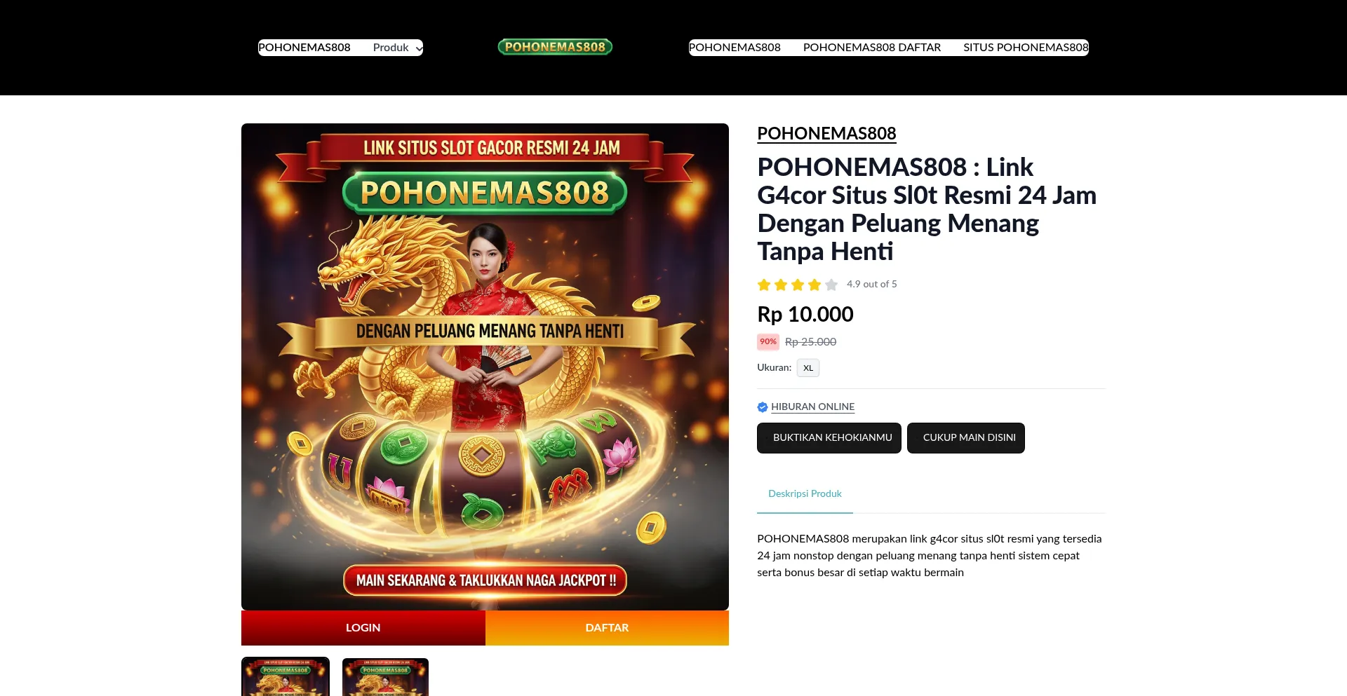 Pohonemas808.online