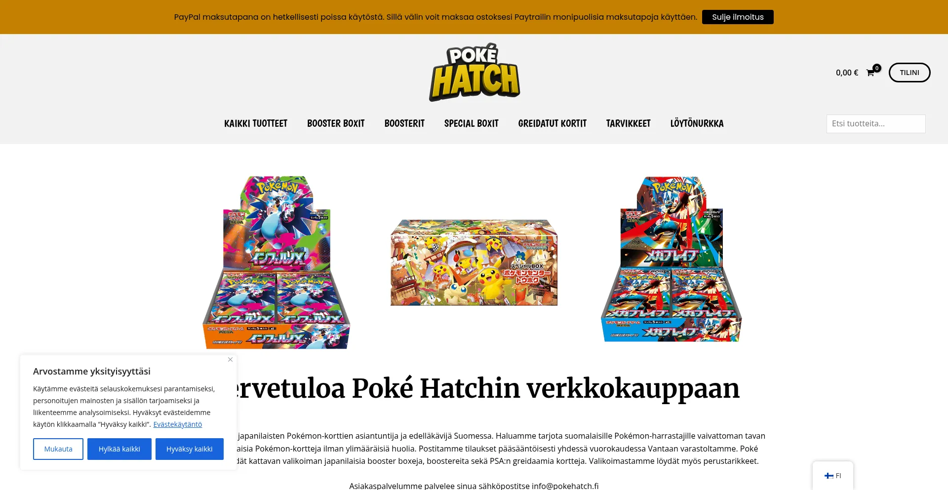 Pokehatch.fi Screenshot