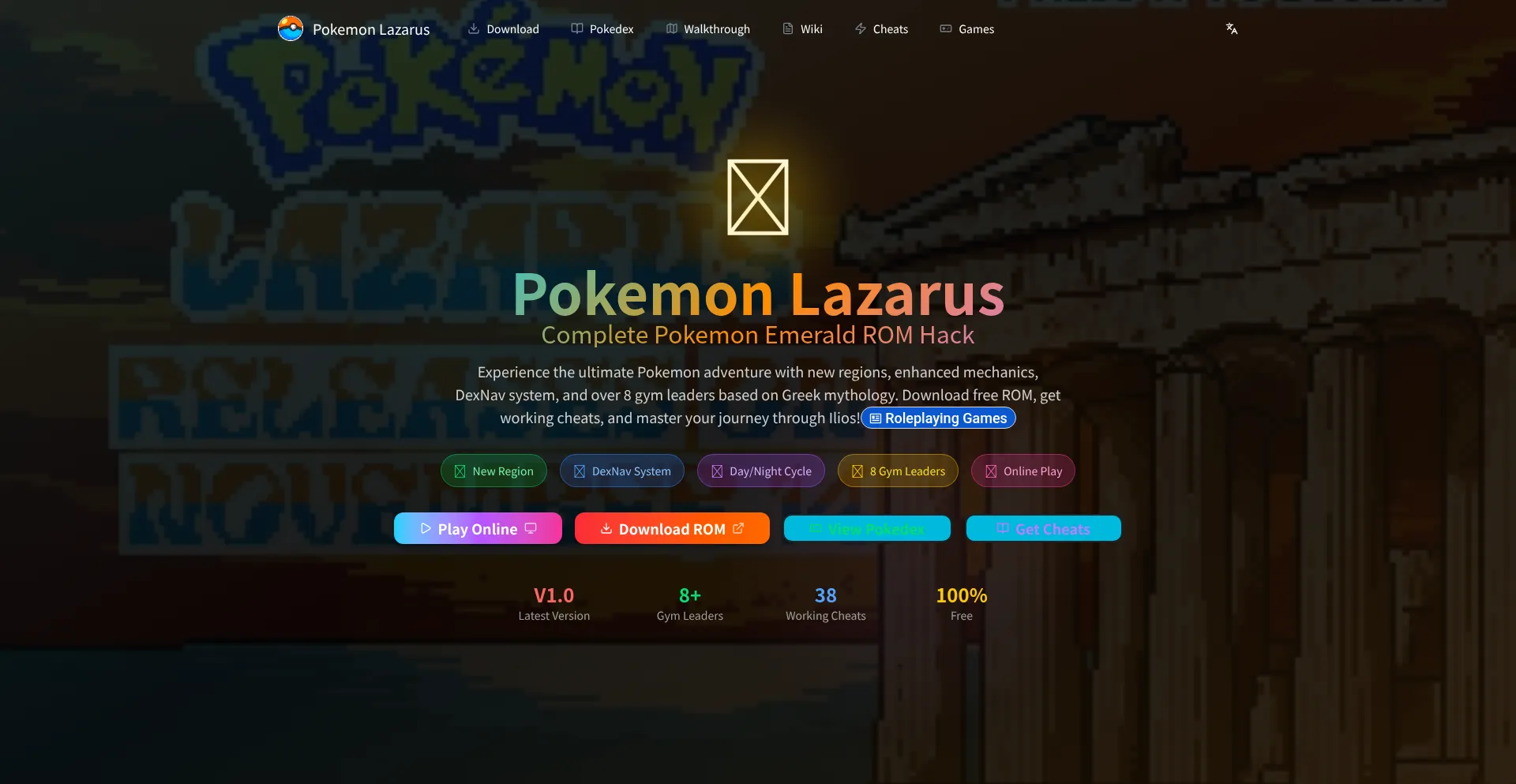 Pokemonlazarus.org