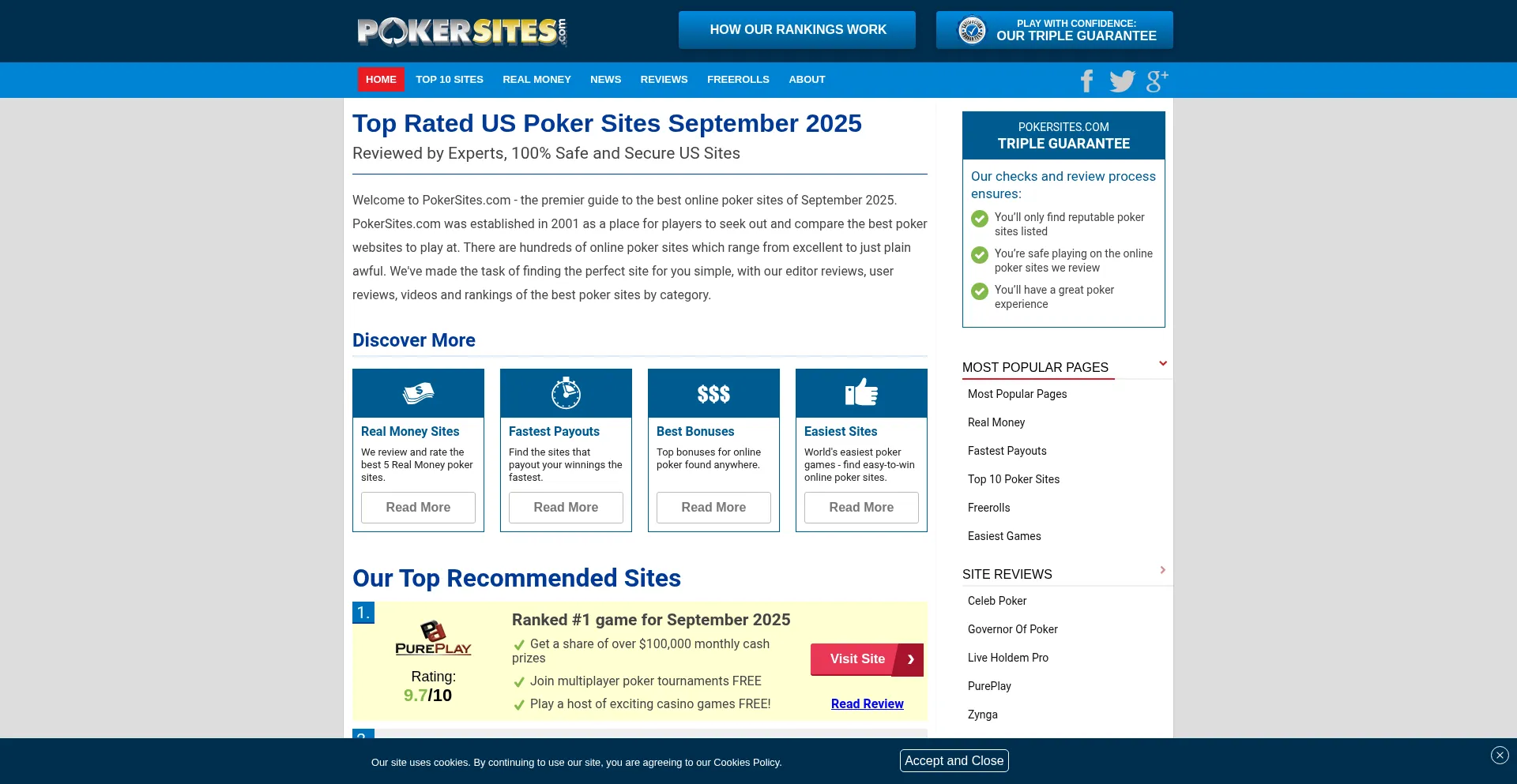 Pokersites.com é Seguro e Confiável?