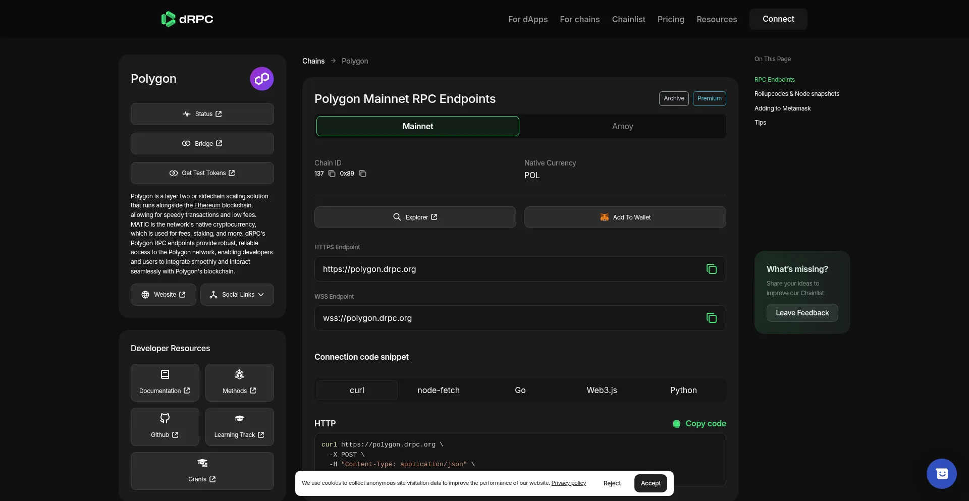 Polygon.drpc.org