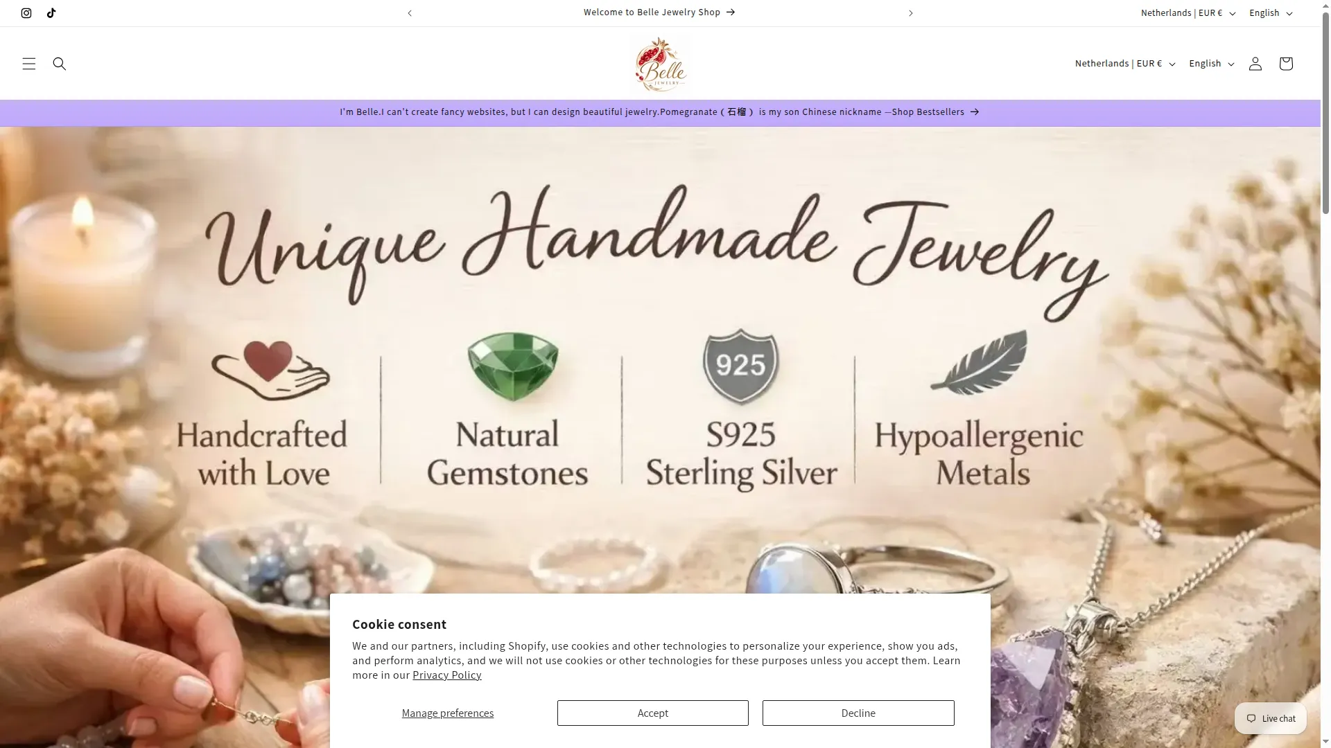 Pomegranatejewelry.com
