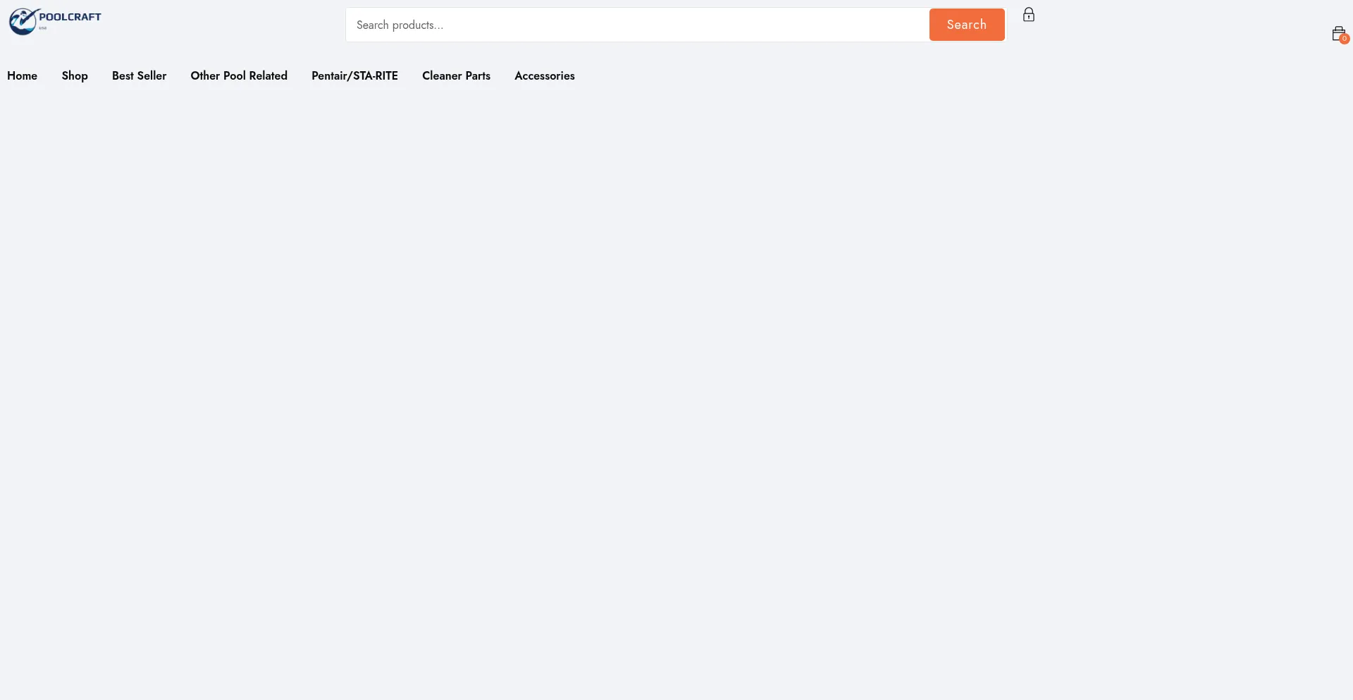 Website screenshot of Poolcraftusa.com