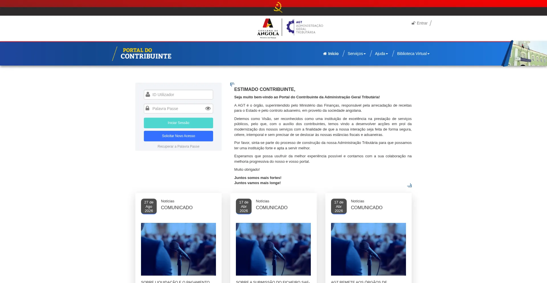Portaldocontribuinte.minfin.gov.ao