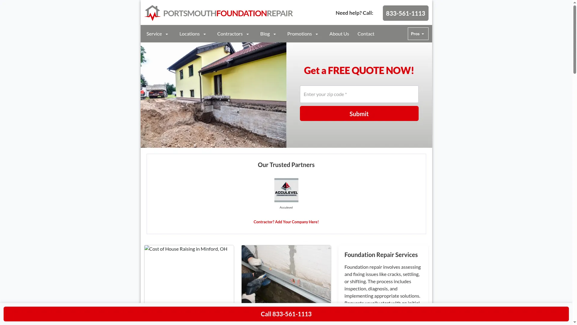Portsmouthfoundationrepairservice.com