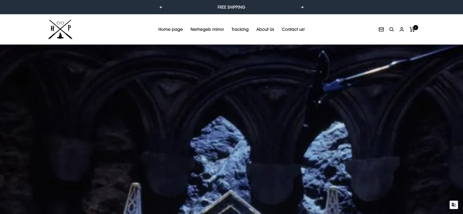 Website screenshot of Pottermirror.de