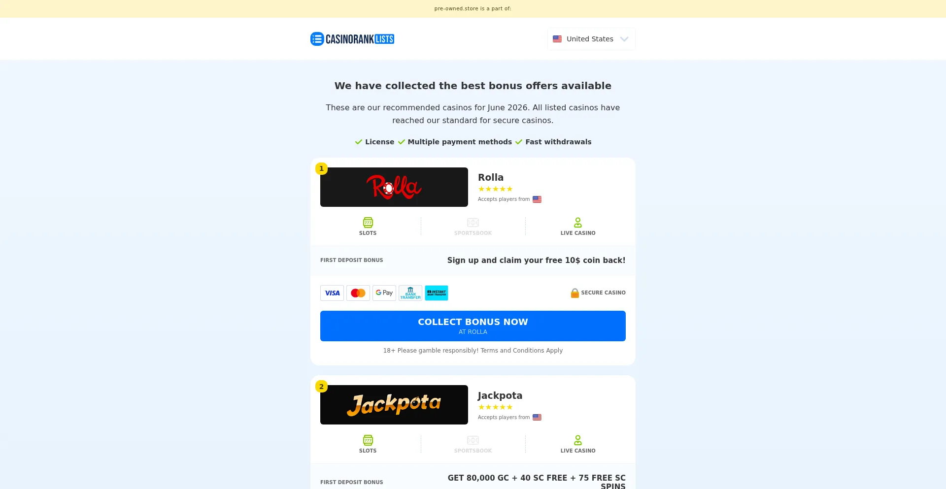 Pre-owned.store