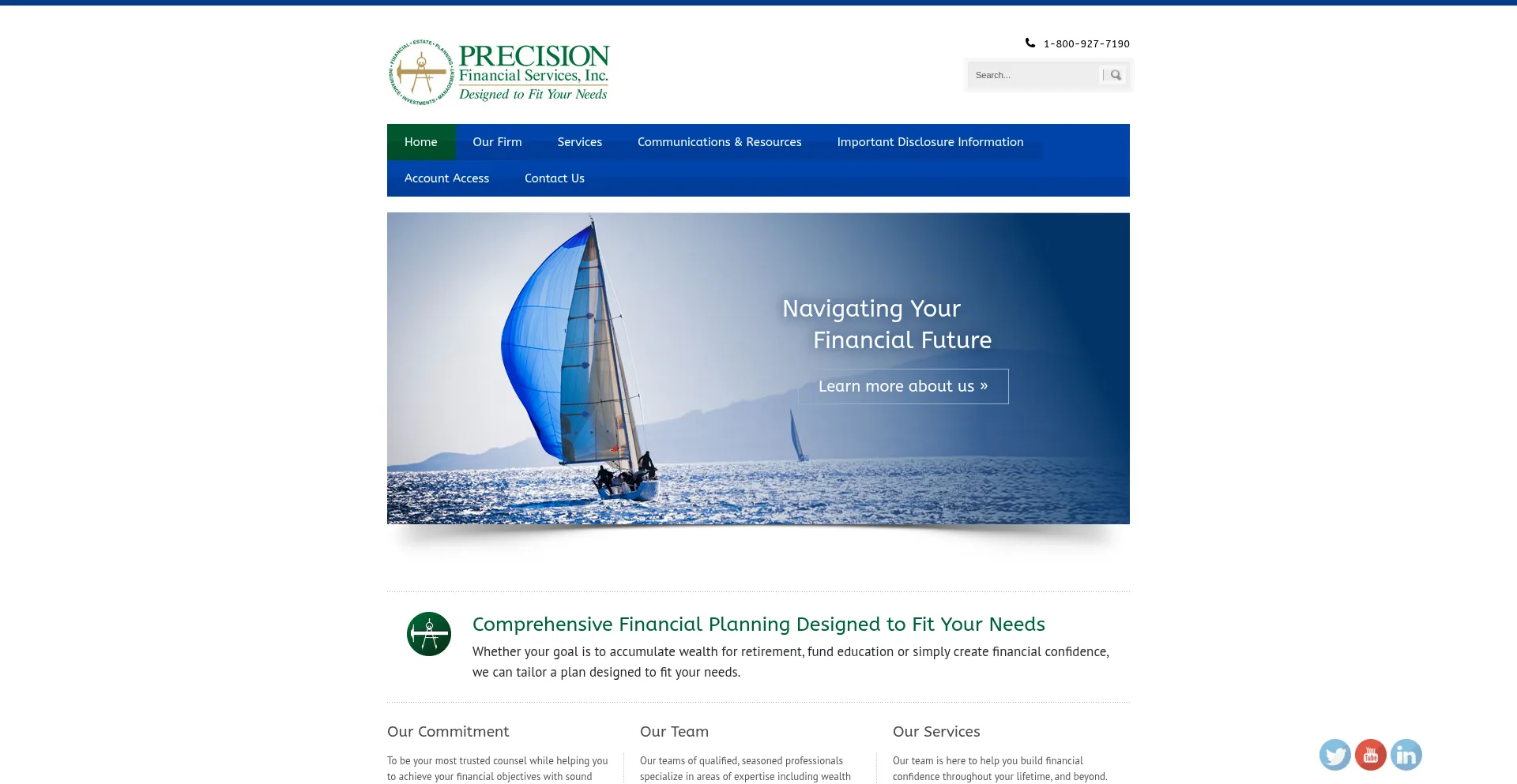 Precisionfinancialservices.com é Seguro e Confiável?