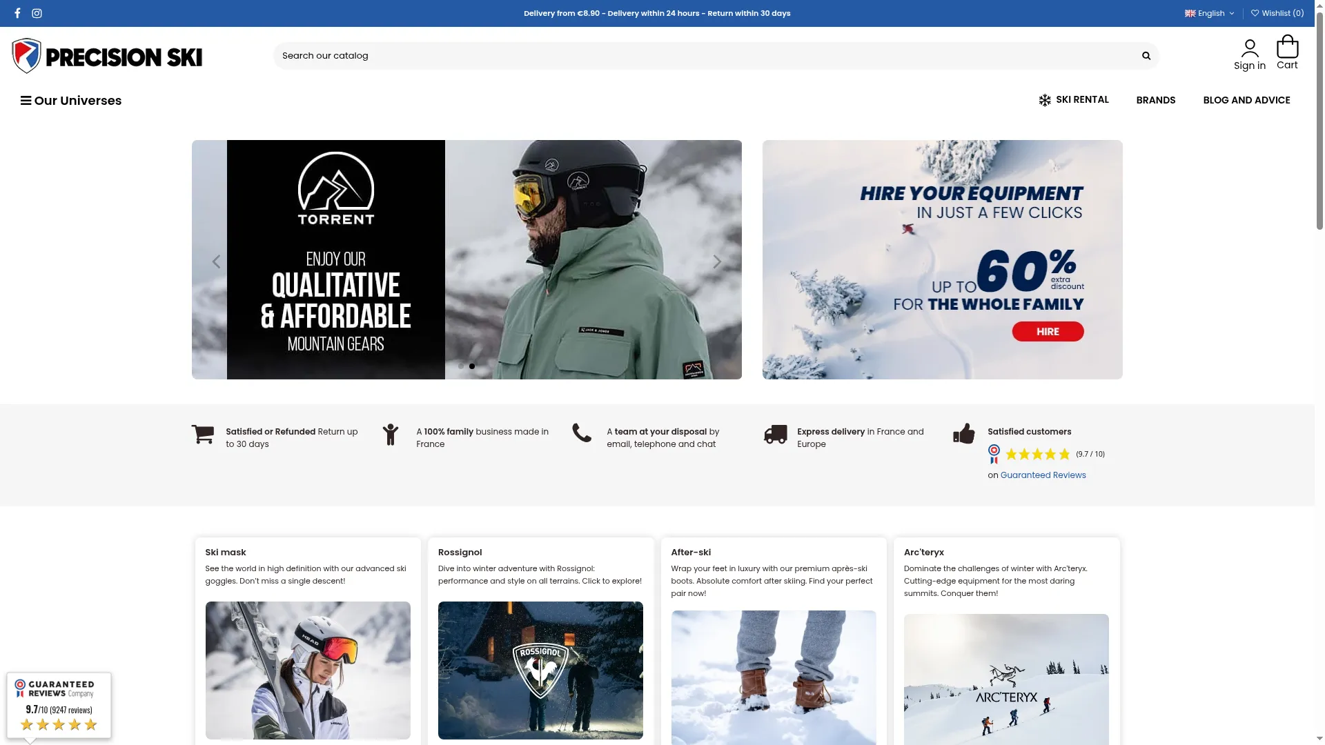 Precisionski.fr