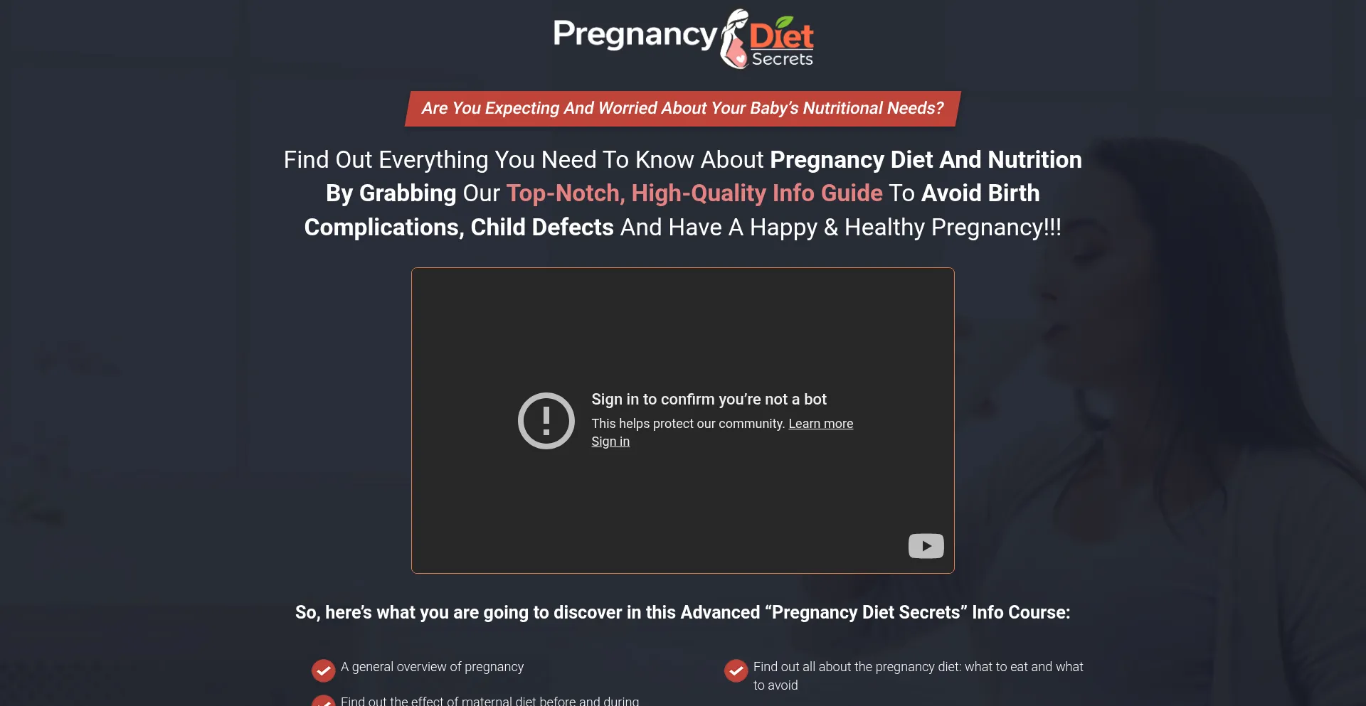 Pregnancydietsecret.site