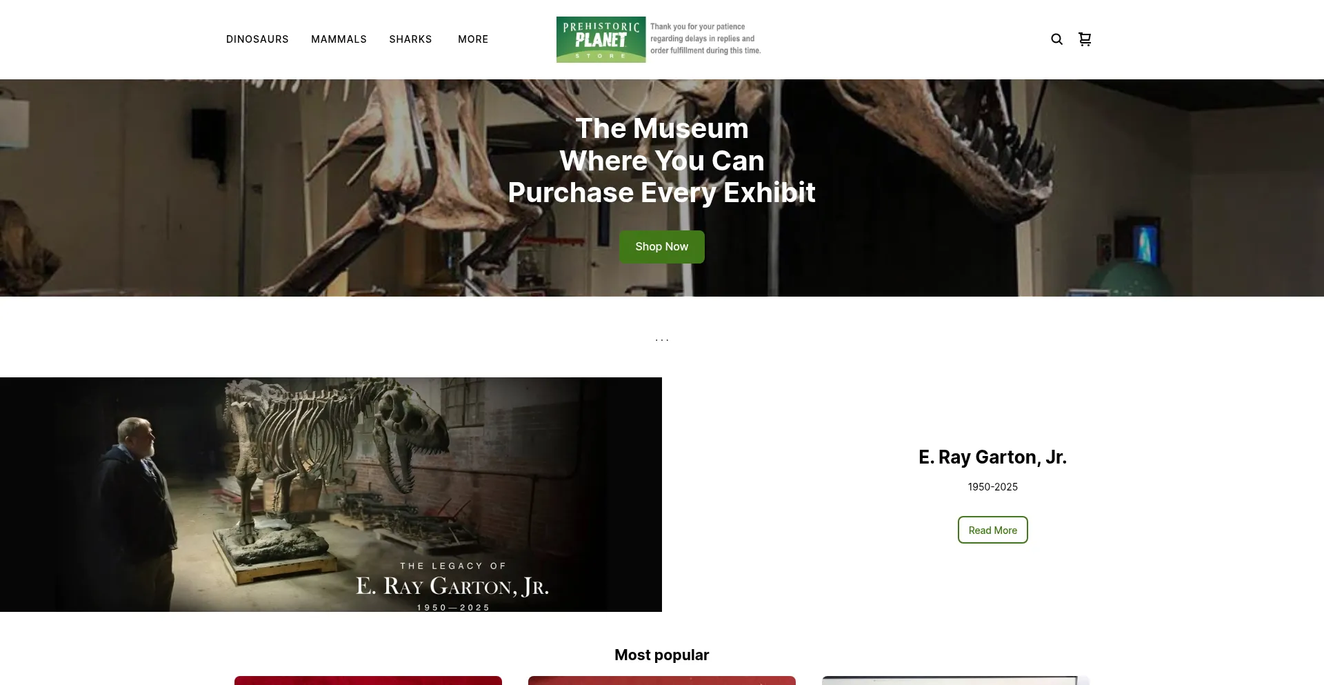 Prehistoricstore.com