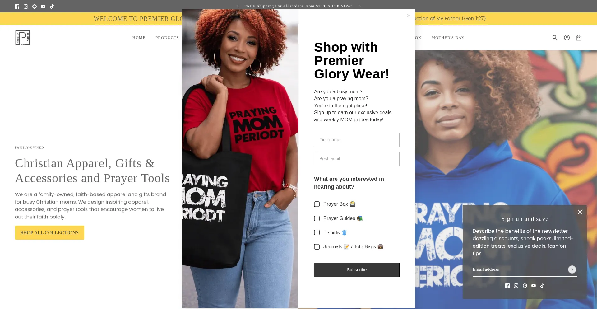 Premierglorywear.com