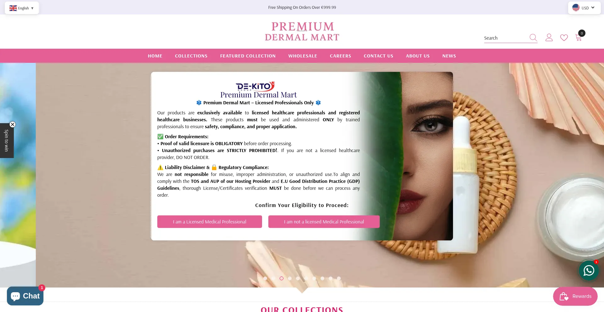 Premiumdermalmart.com
