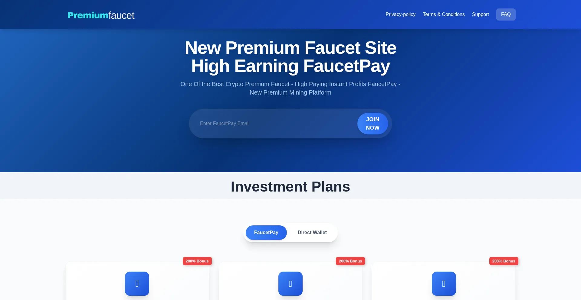 Premiumfaucet.pro é Seguro e Confiável?