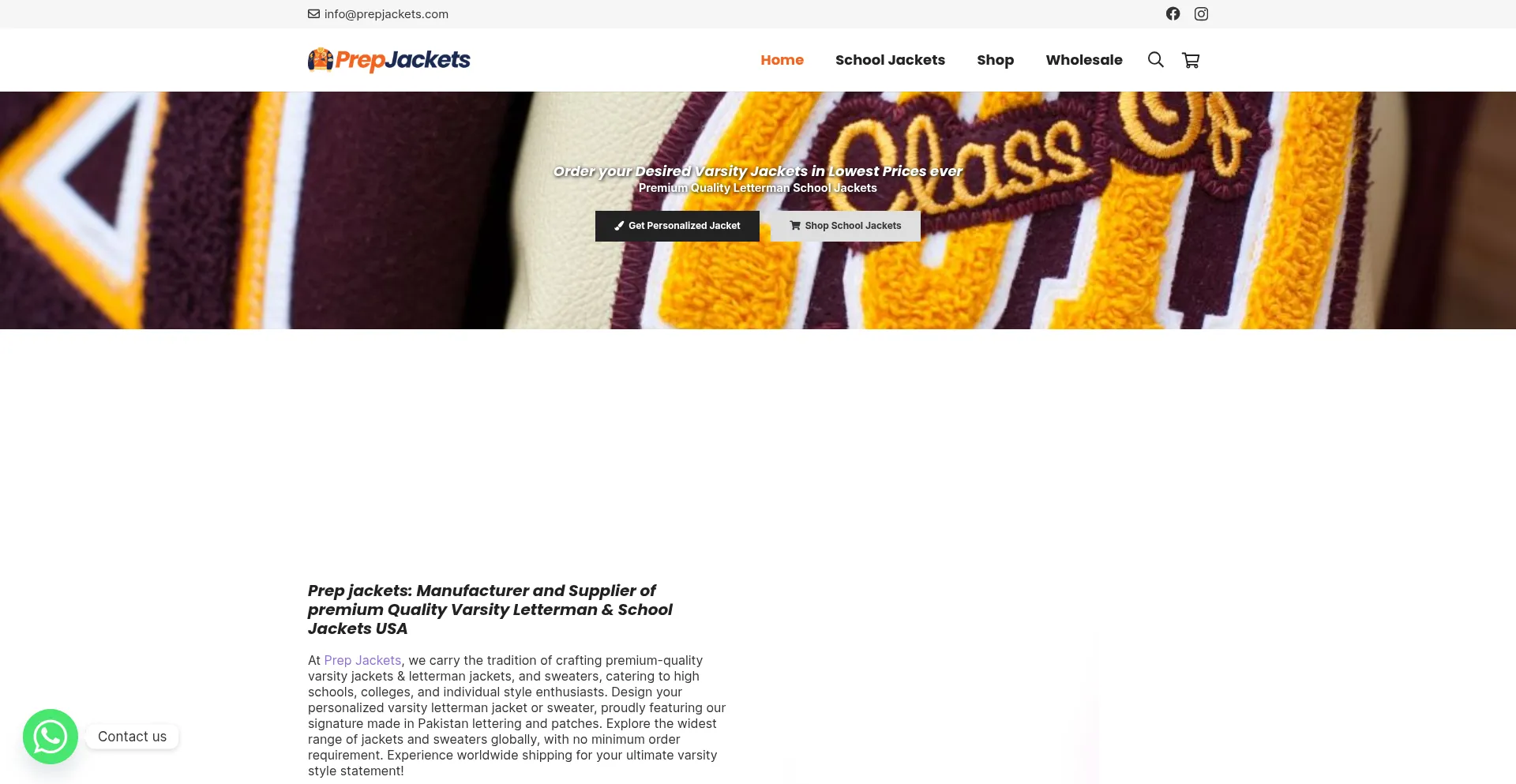 Prepjackets.com é Seguro e Confiável?