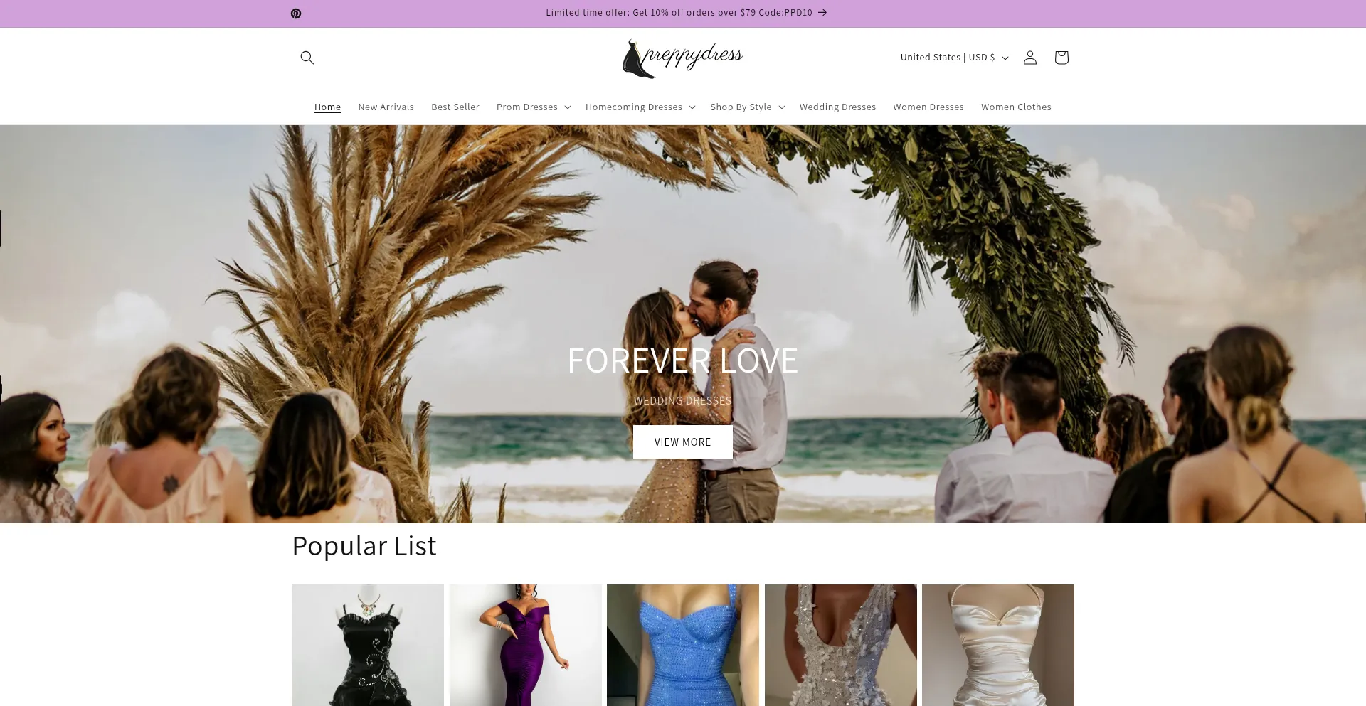 Preppydresses.myshopify.com é Seguro e Confiável?