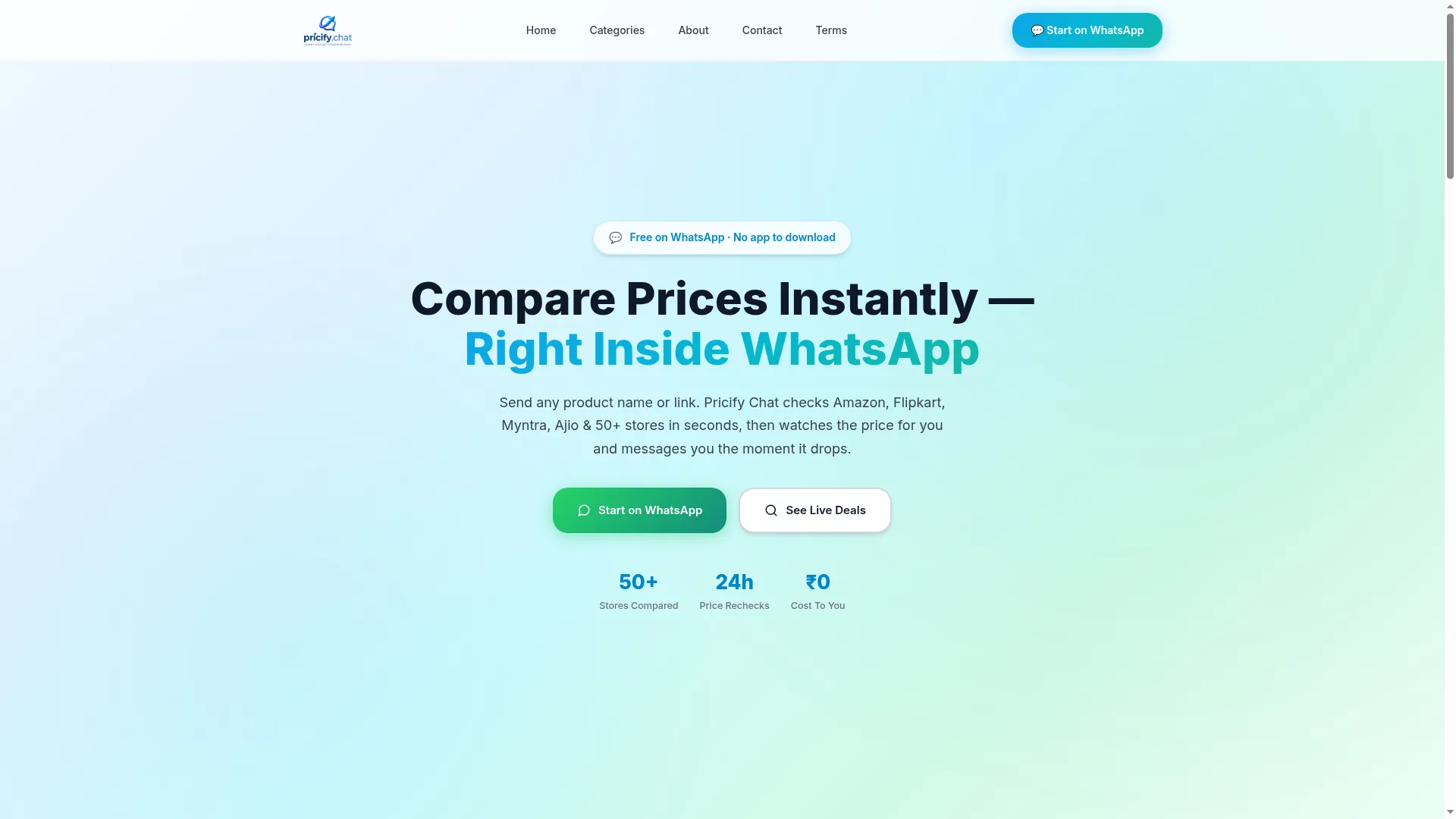 Pricify.chat
