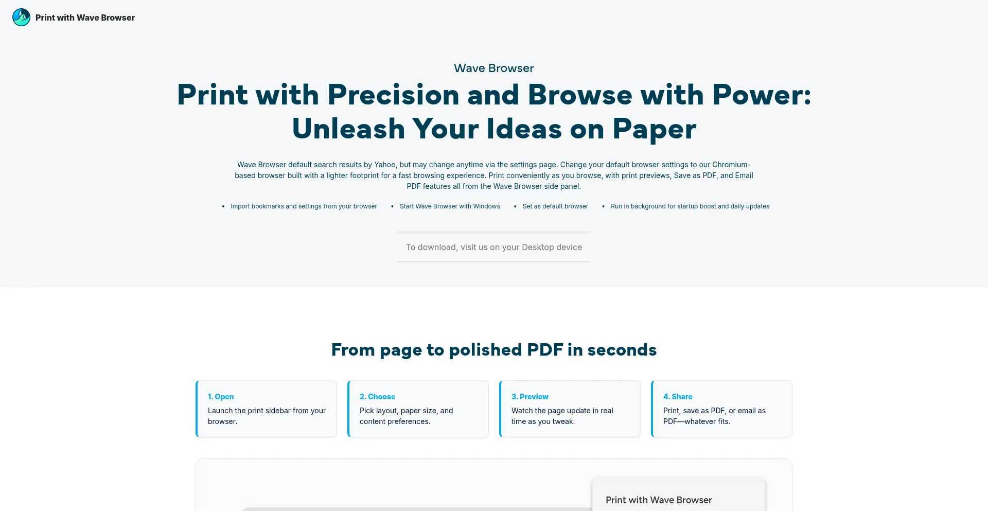 Printwithwave.com Screenshot