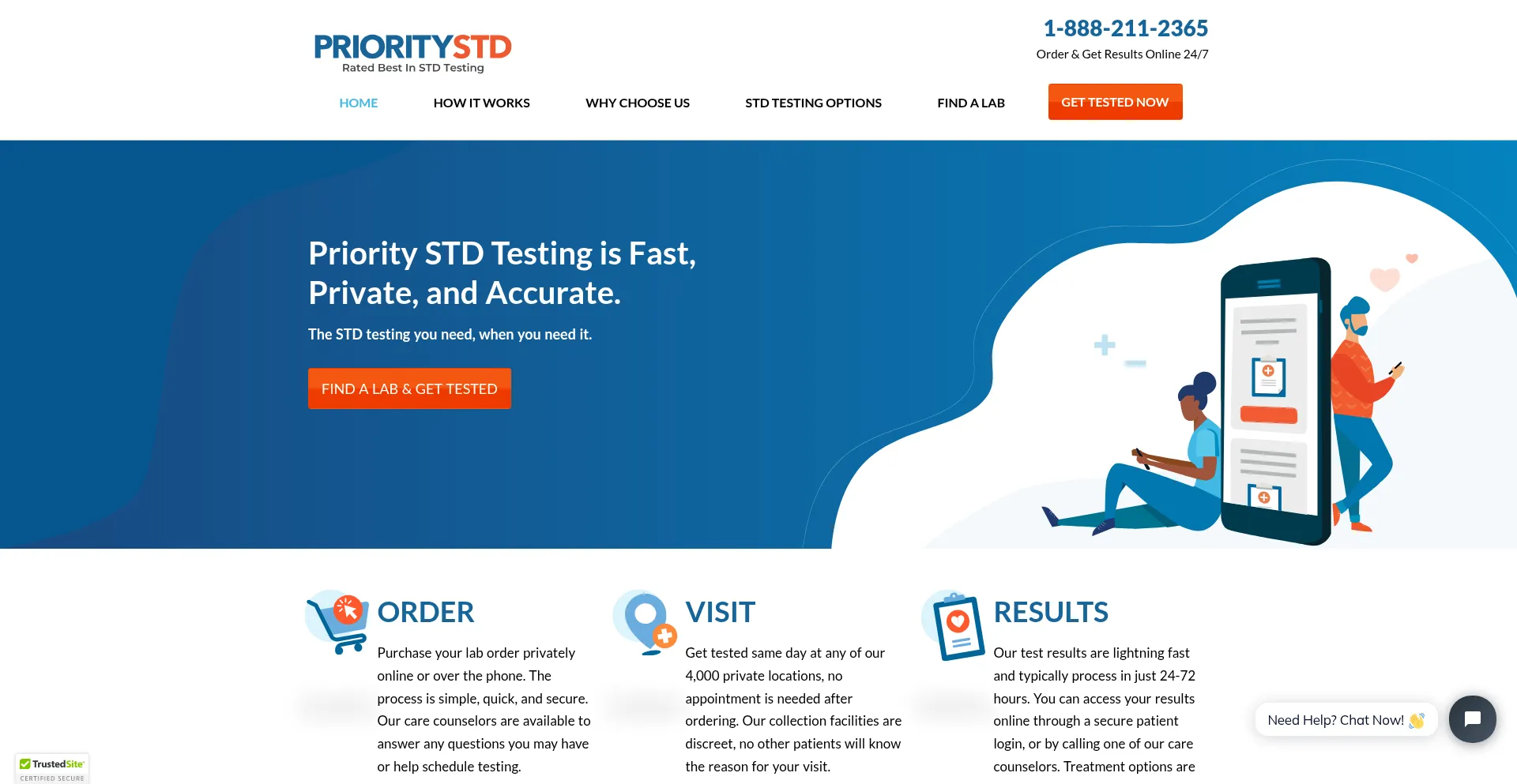 Prioritystdtesting.com é Seguro e Confiável?