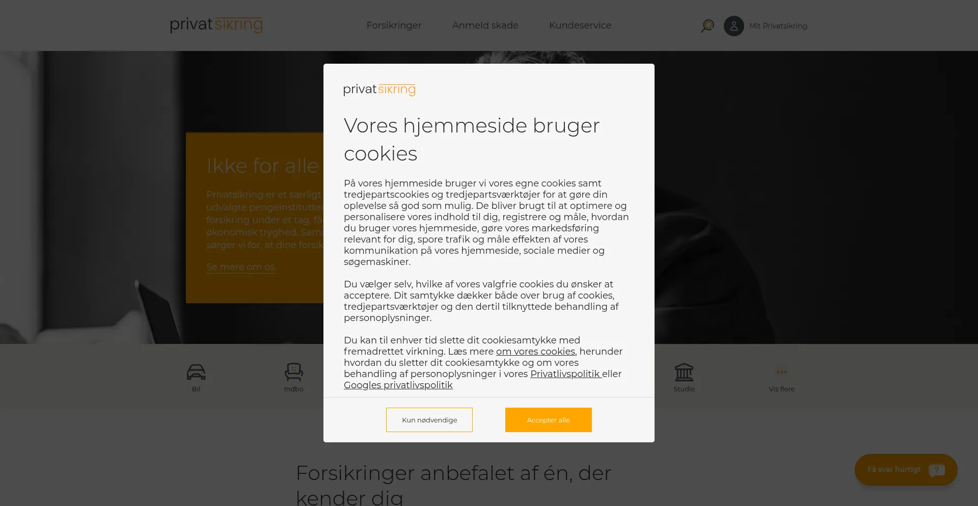 Privatsikring.dk é Seguro e Confiável?