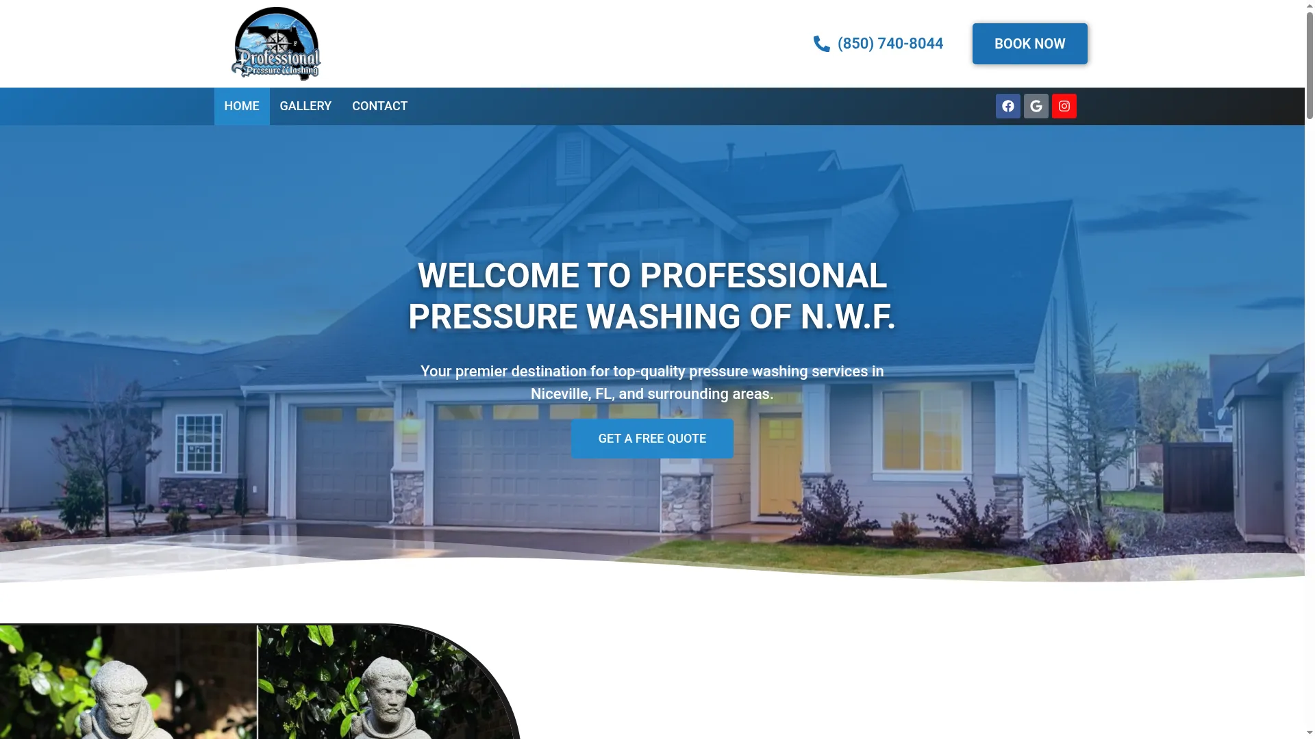 Professionalpressurewashingnwf.com