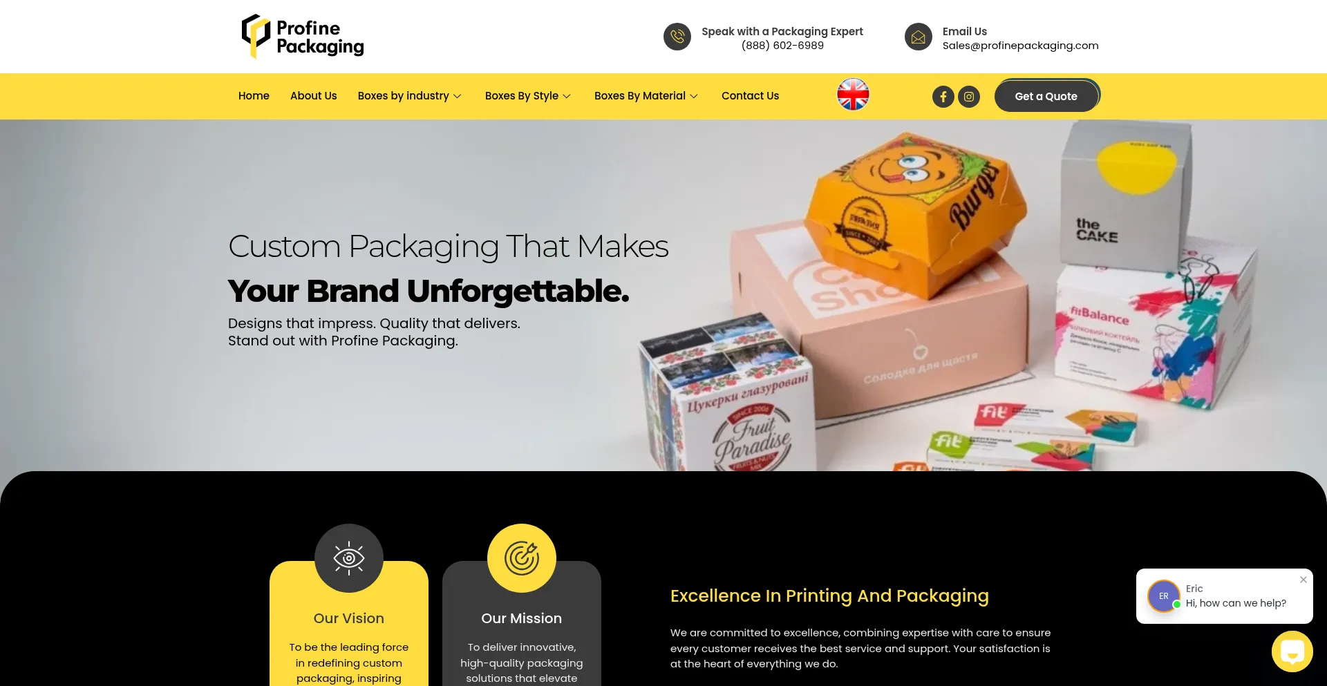 Profinepackaging.com é Seguro e Confiável?