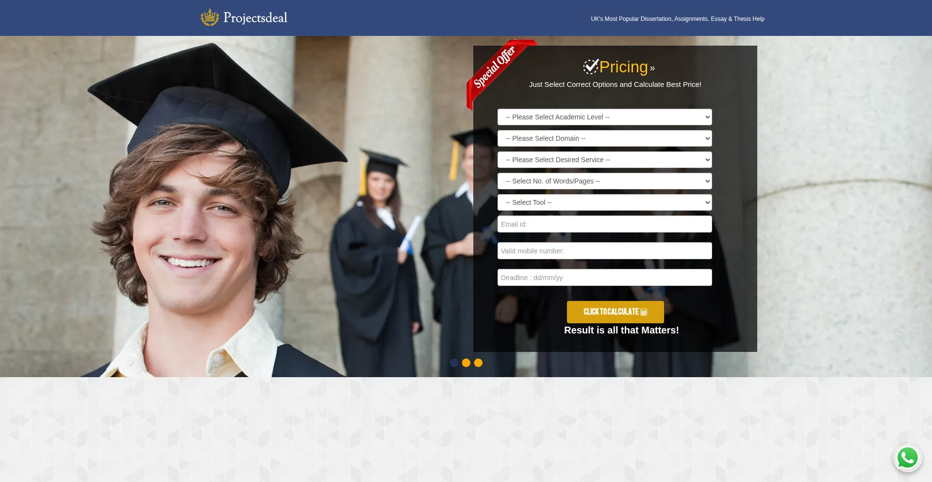 Projectsdeal.com é Seguro e Confiável?