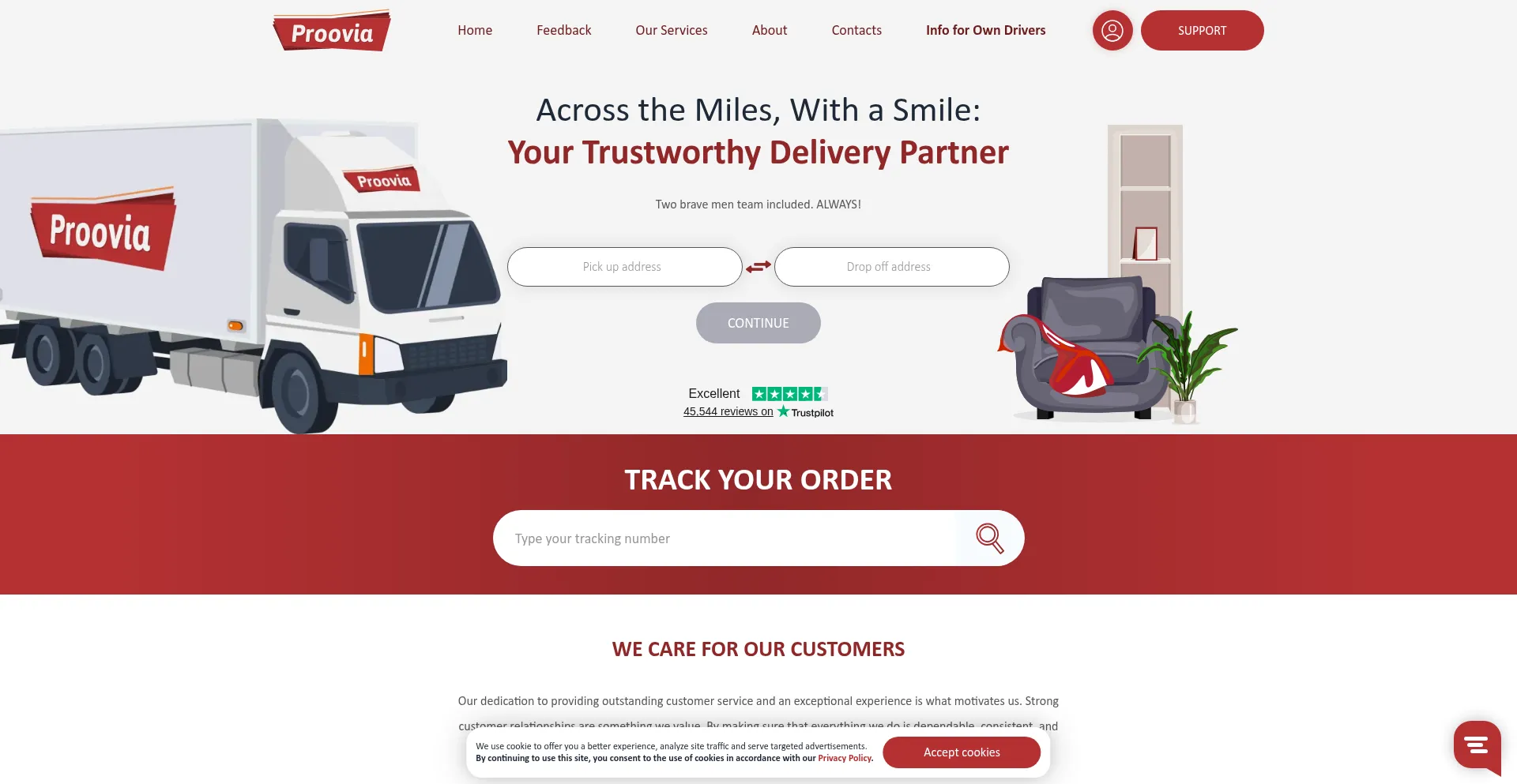 Proovia.delivery é Seguro e Confiável?