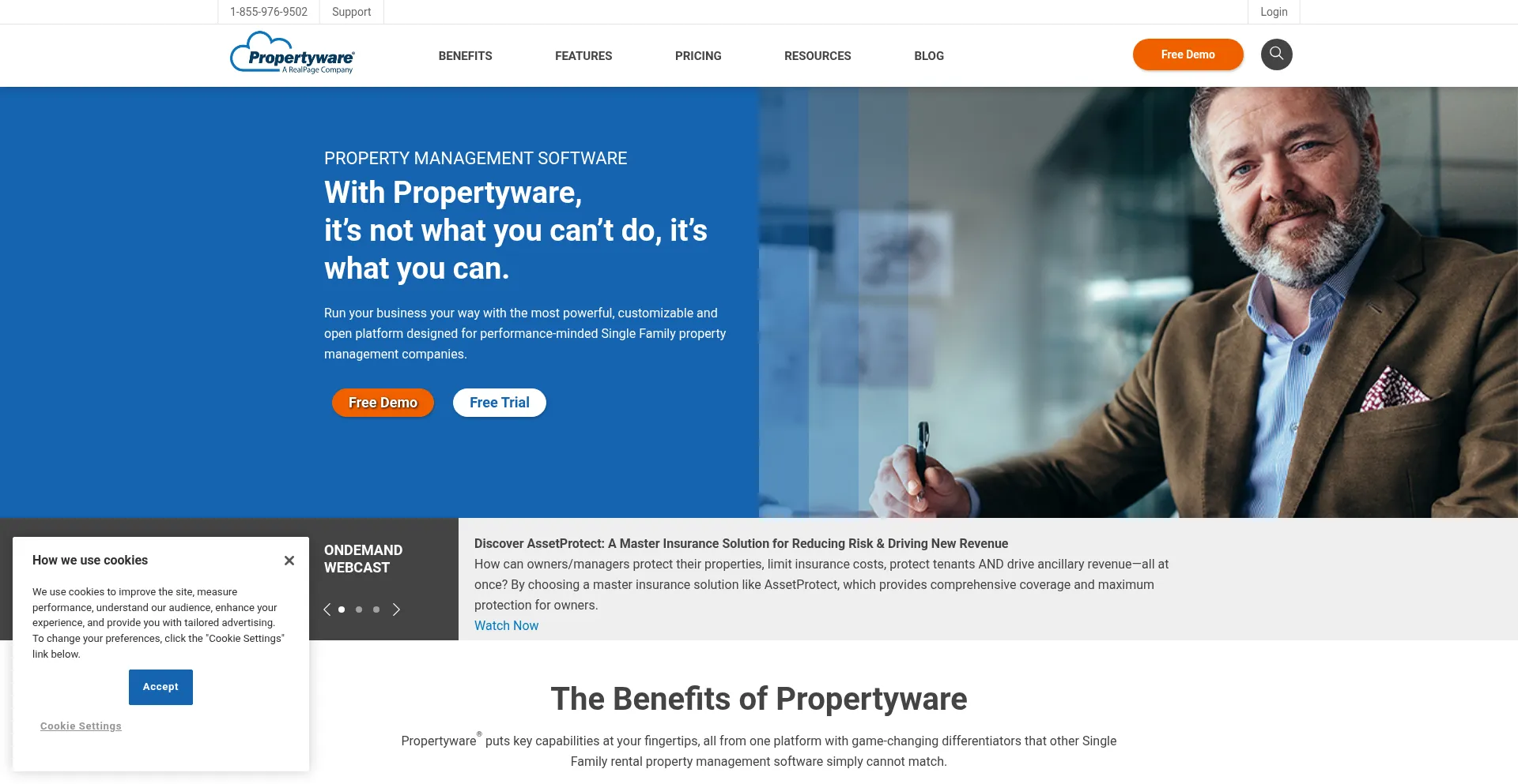 Propertyware.com Screenshot
