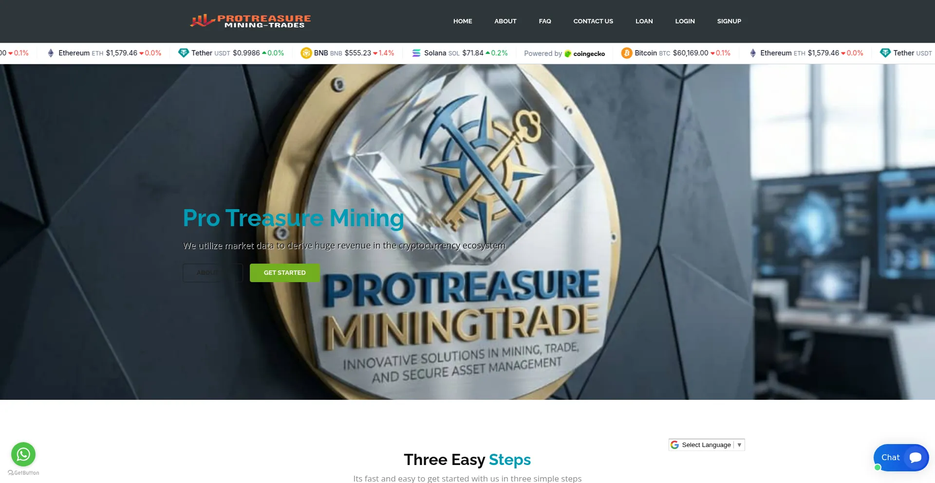 Protreasureminingtrade.com