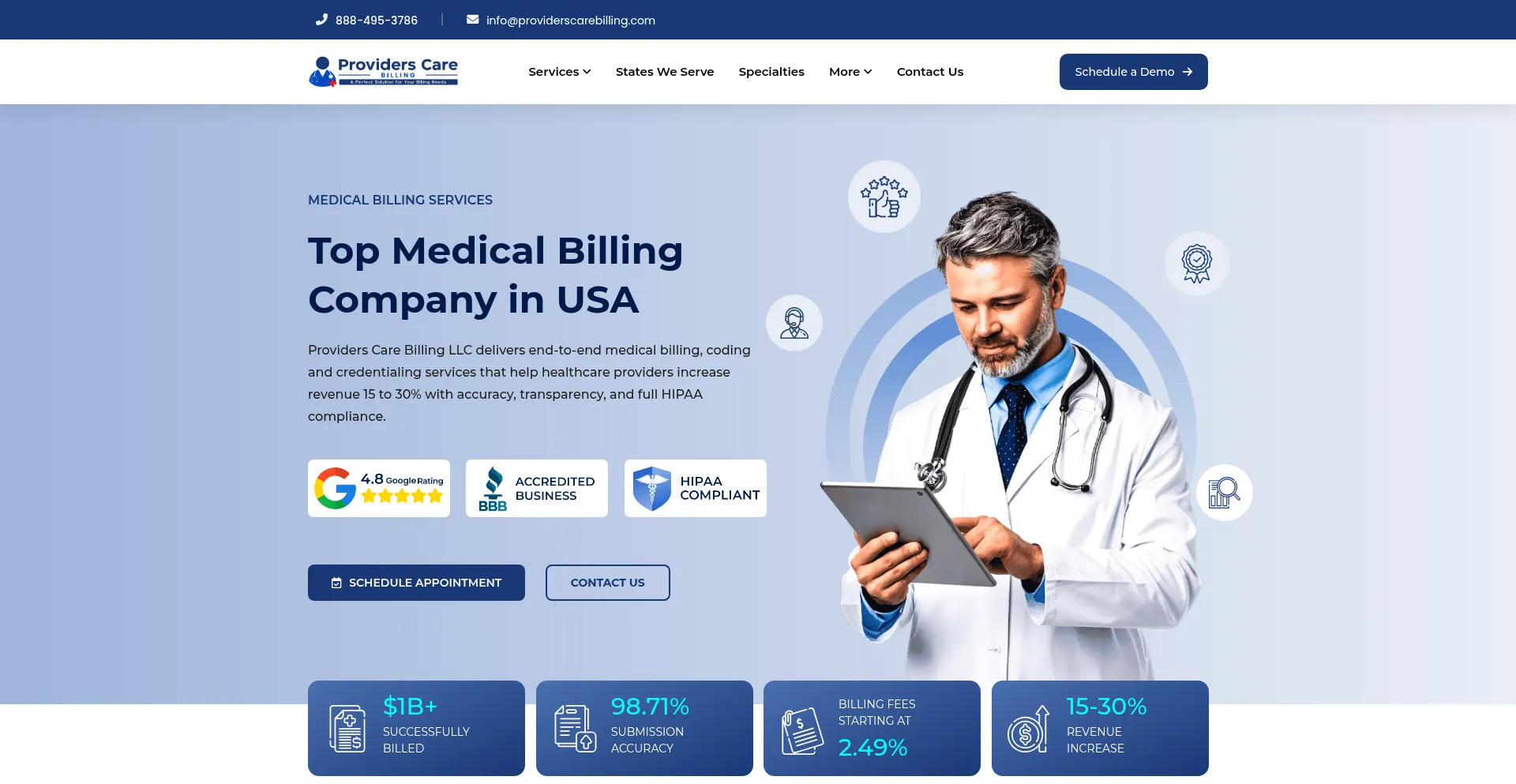 Providerscarebilling.com