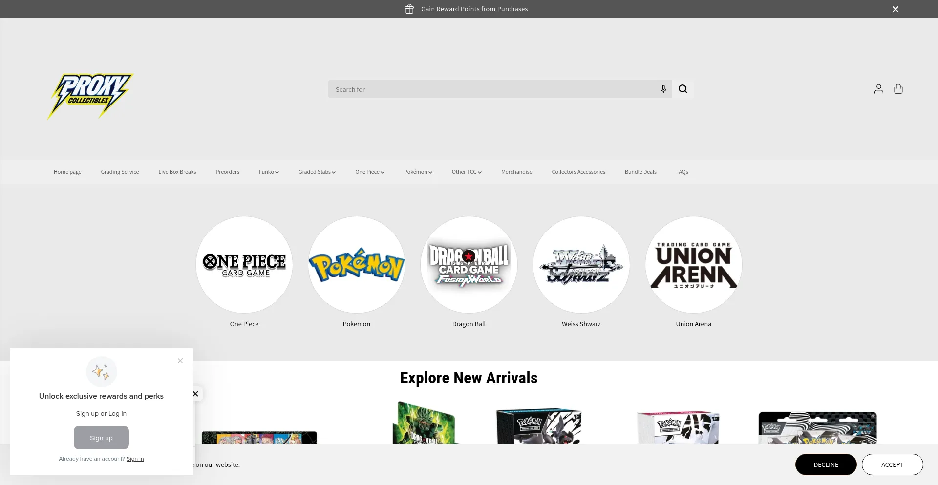 Proxycollectibles.com