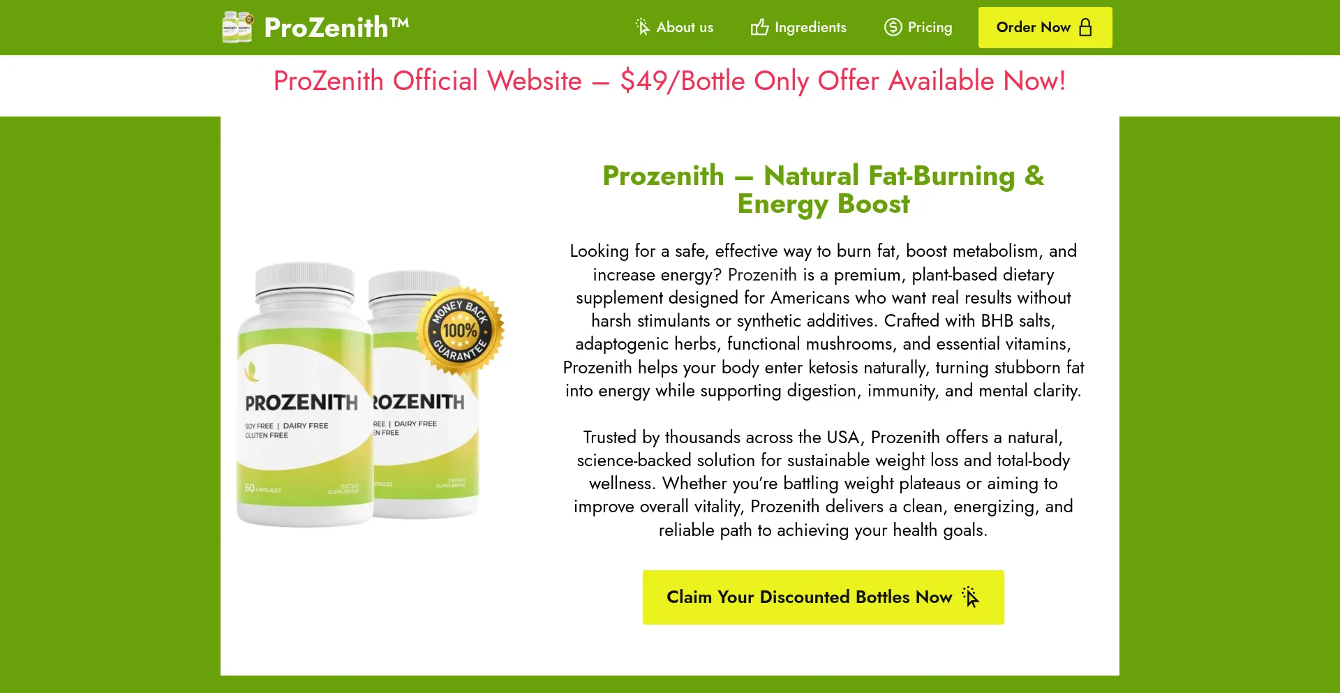 Prozeneith.com é Seguro e Confiável?