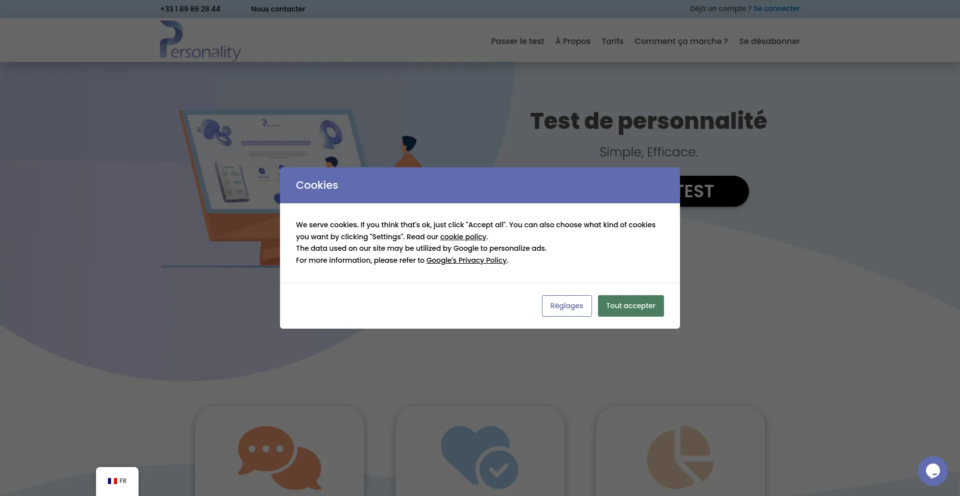 Website screenshot of Psality.com