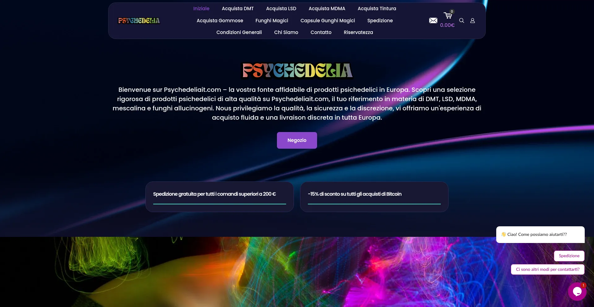 Psychedeliait.com Screenshot