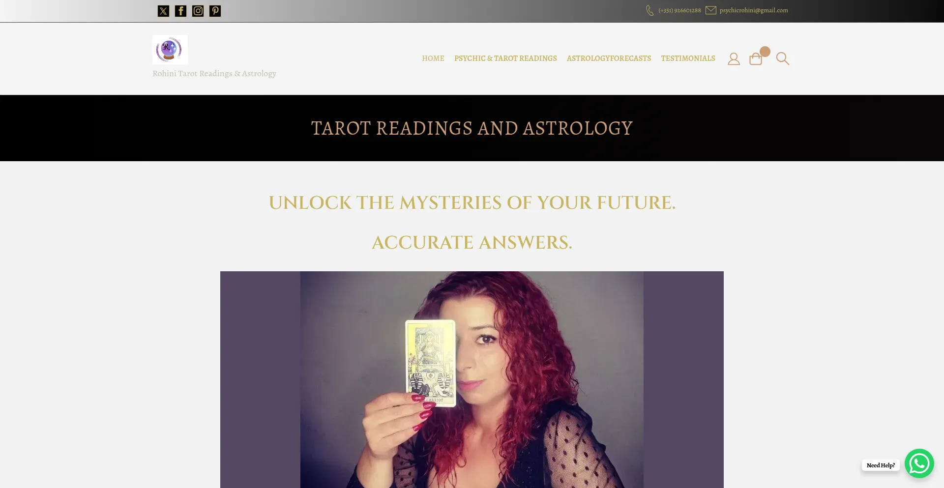 Psychic-rohini.com é Seguro e Confiável?