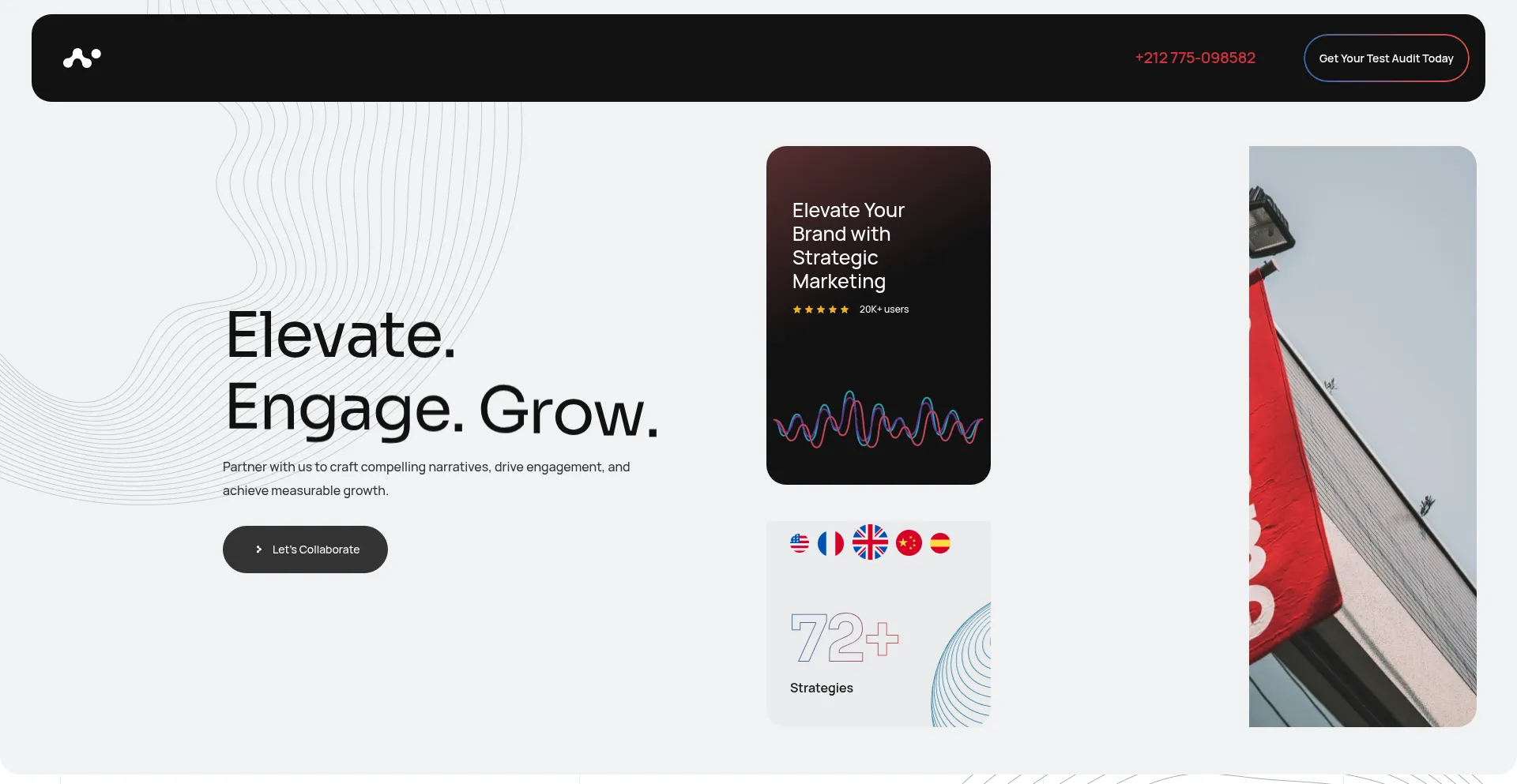 Website screenshot of Pulitorallc.com