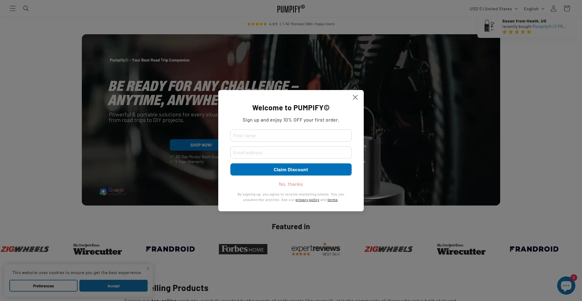 Pumpify.us é Seguro e Confiável?