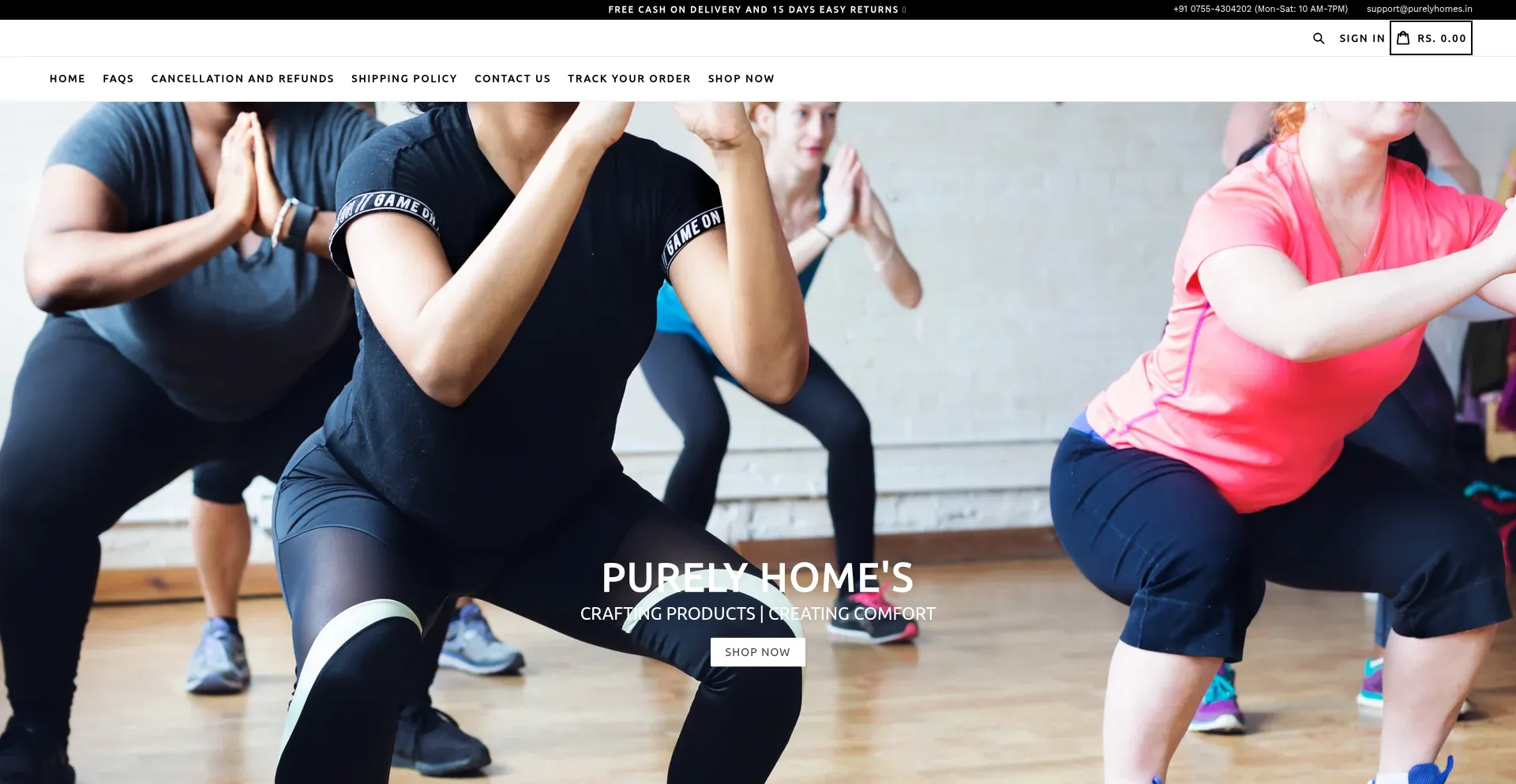 Purelyhomes.in é Seguro e Confiável?