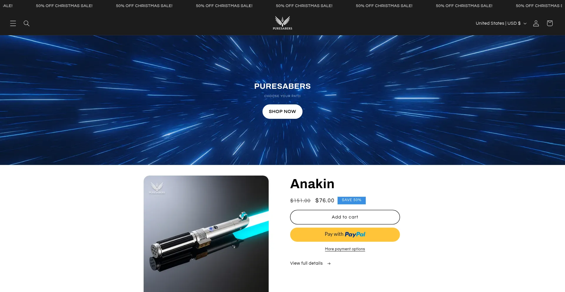 Puresabers.com