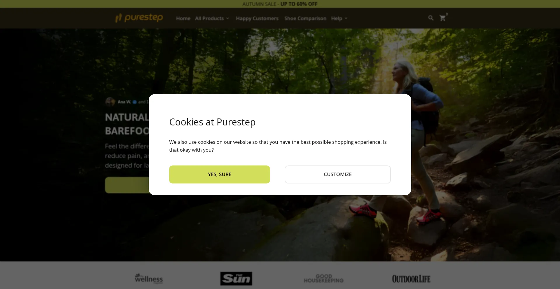 Purestep.co.uk é Seguro e Confiável?